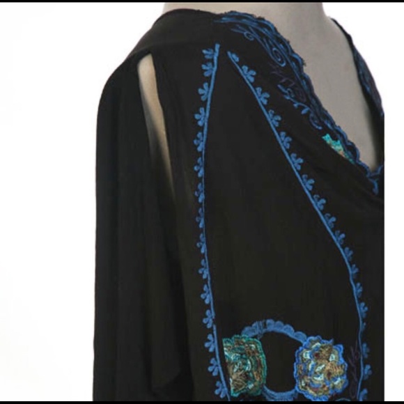 Free People Cora Boho Embroidered Mini Dress - Picture 5 of 13